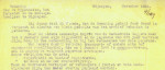 Fragment brief over oorlogsschade kantoor Nijmegen 1944